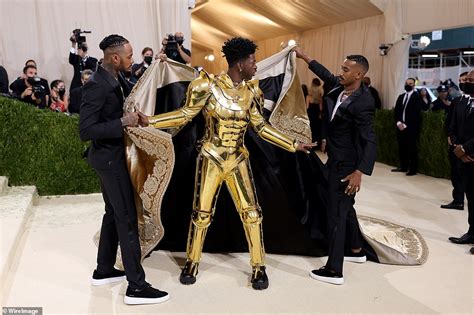 Watch Lil Nas X on His Three Royal Outfits 